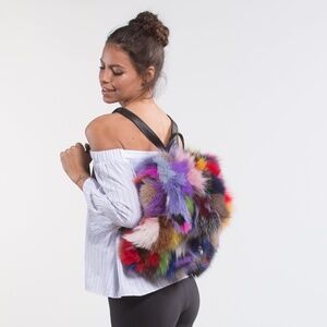 Fox Fur Backpack